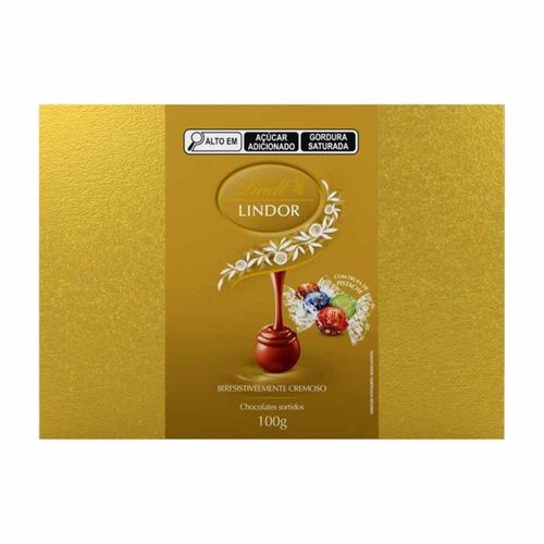 Bombom Sortido Lindt Lindor Caixa 100g