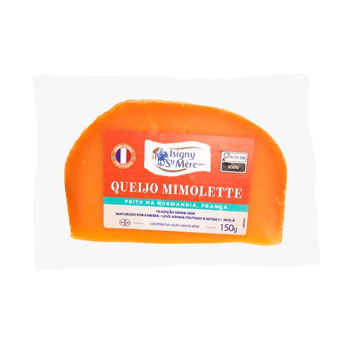Queijo Mimolette Francês Fracionado Isigny  150g