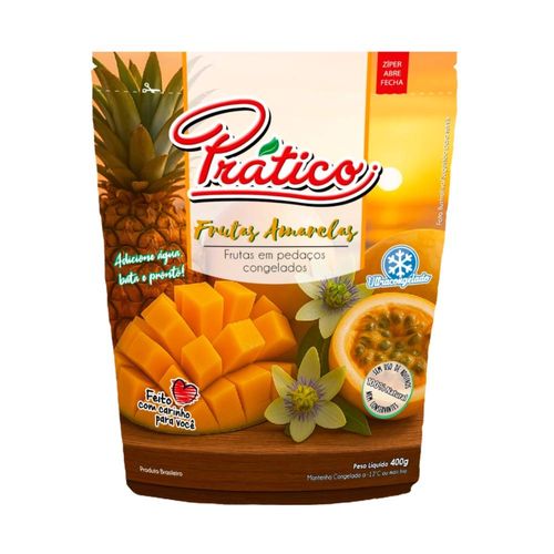Frutas Amarelas Congeladas Prático 400g