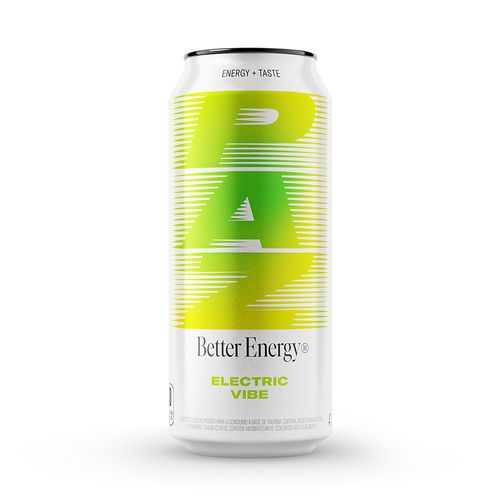 Energético Paz Energy Eletric Vibe Citrus Lata 473ml
