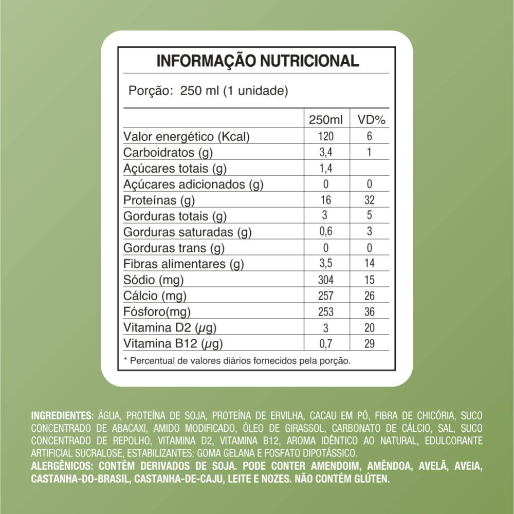 Bebida Proteica NotShake Protein Chocolate NotCo 250ml - Zona Sul