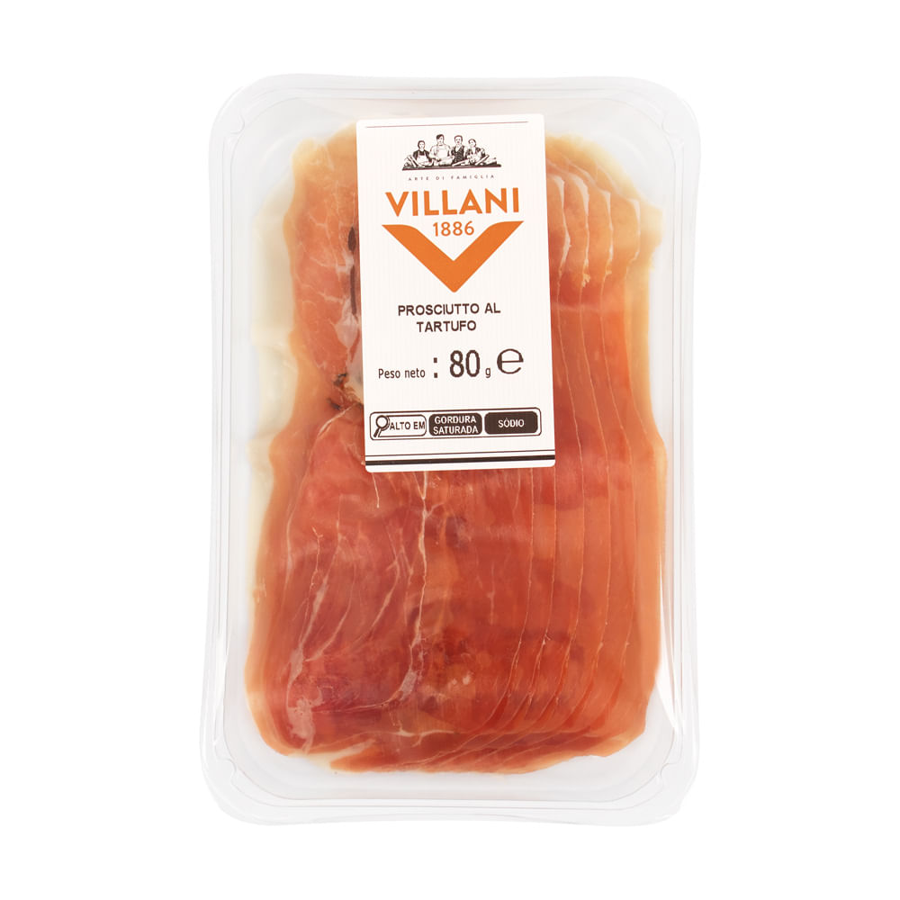 Presunto Cru Italiano com Trufa Villani 80g