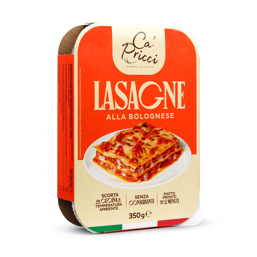 Lasanha Italiana de Carne CaPricci 350g