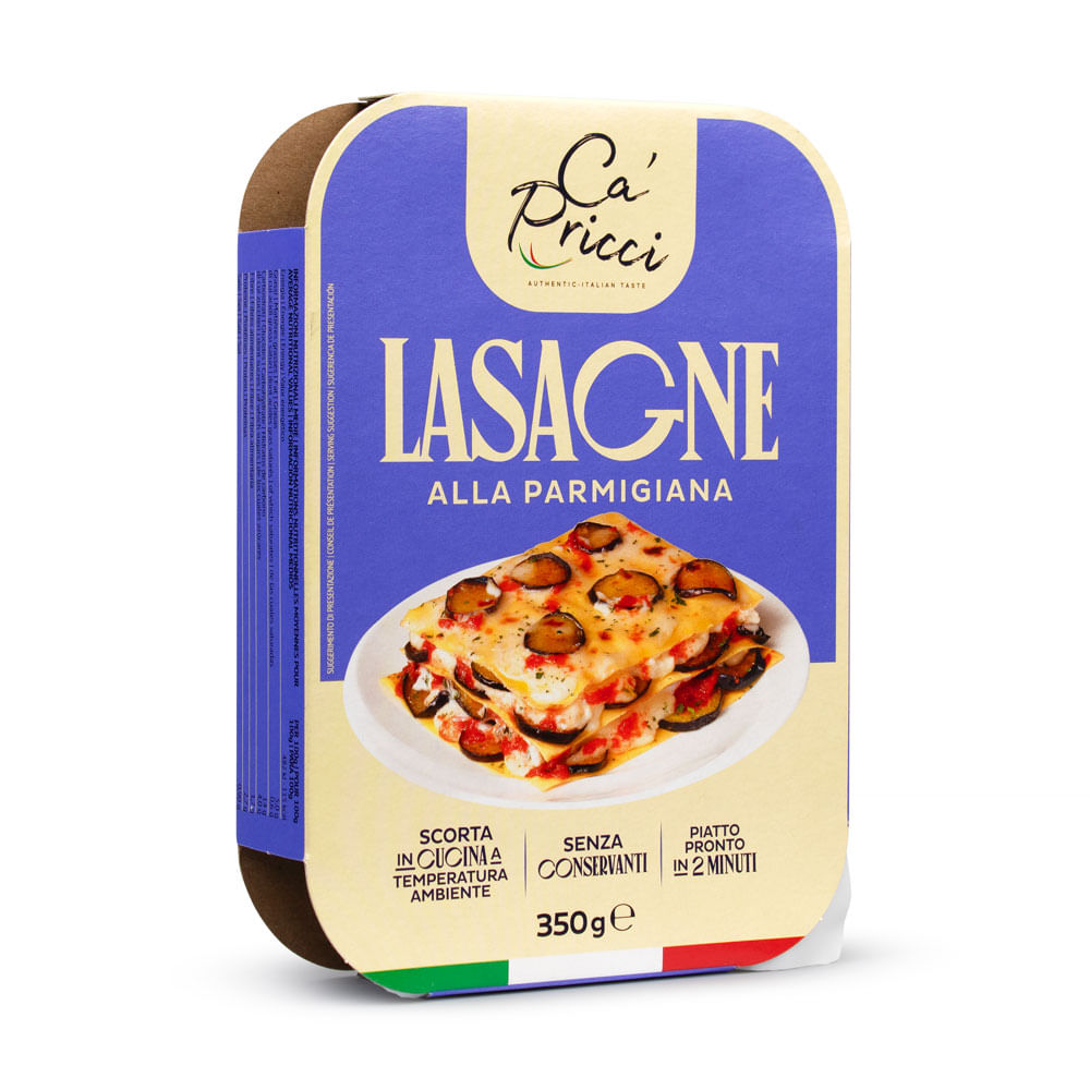 Lasanha Italiana de Berinjela CaPricci 350g