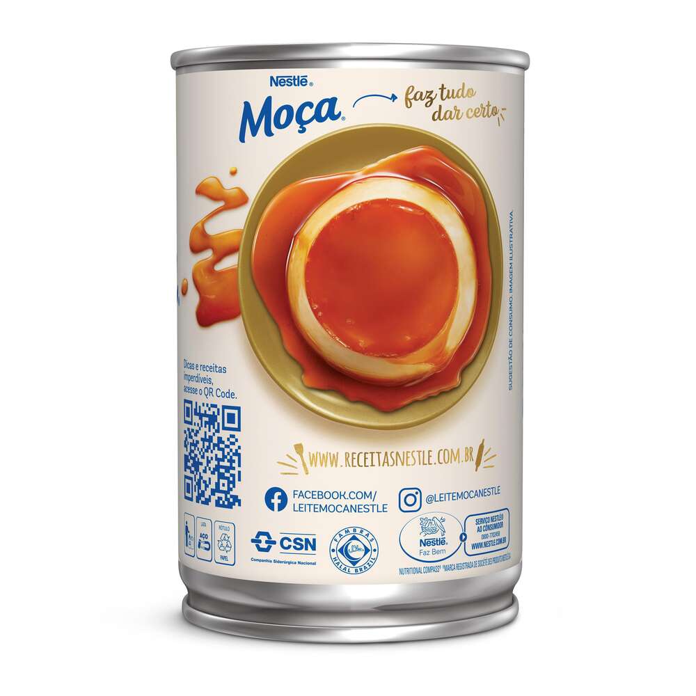 Leite Condensado Moça Lata 395g - Zona Sul