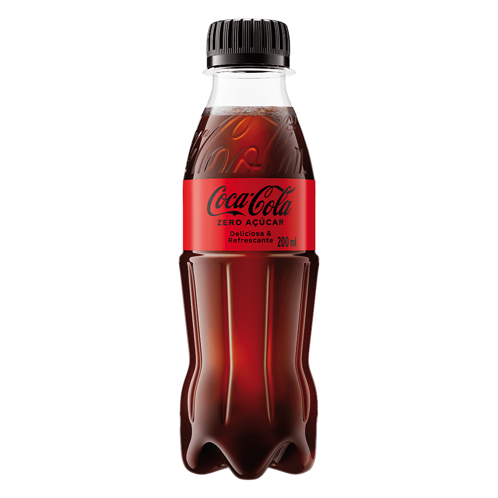 Kazushimo2000　Coca Cola ボトル Refrigerante Coca Cola Sem Açúcar Garrafa 200ml - Zona Sul