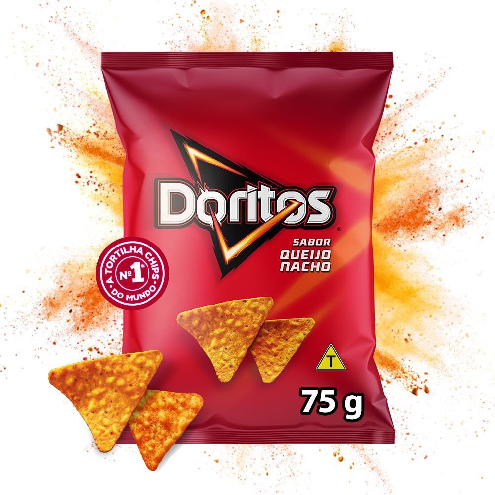 Salgadinho Queijo Nacho Doritos 75G - Zona Sul