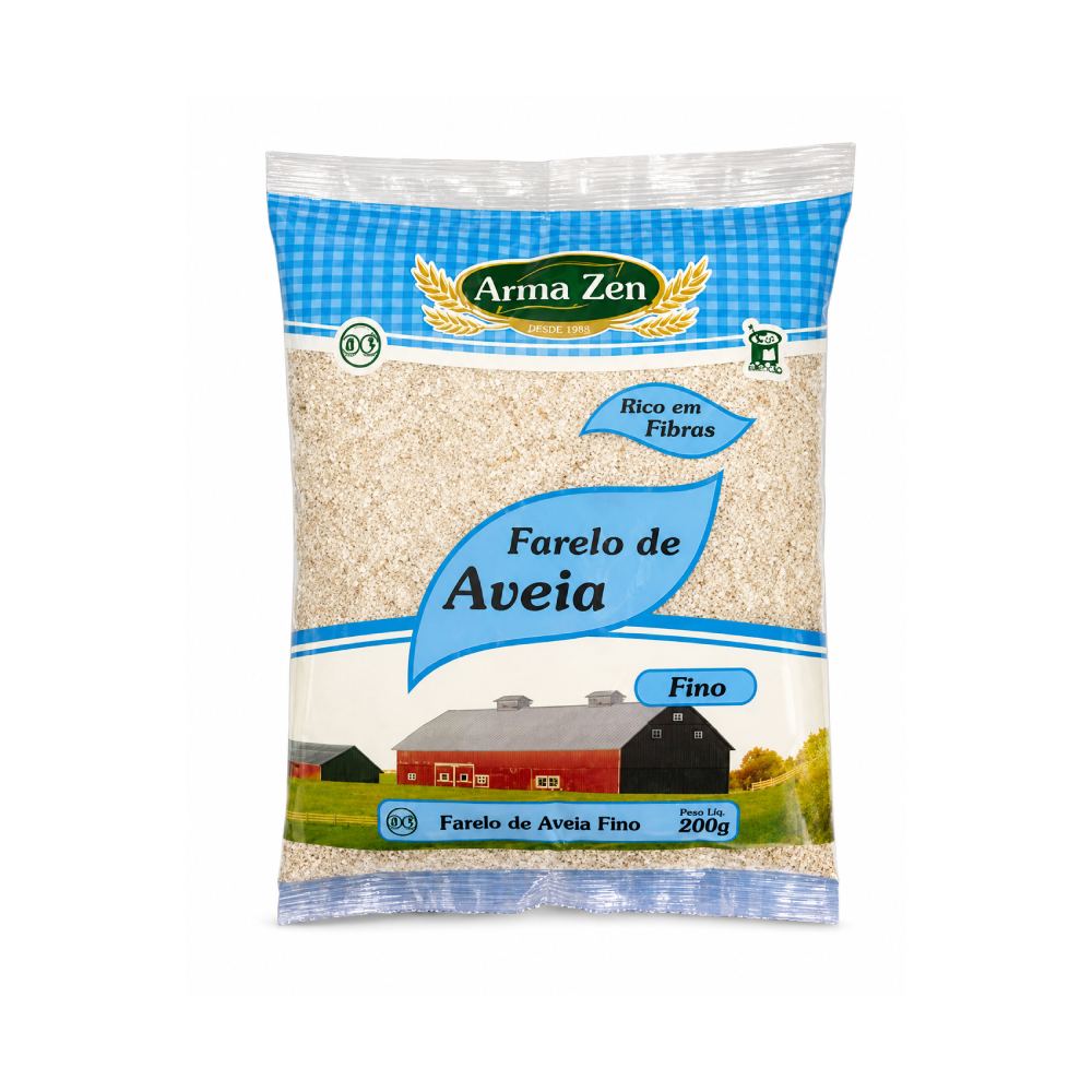 Farelo de Aveia Integral Arma Zen 200g