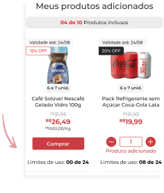 Adicione ao carrinho